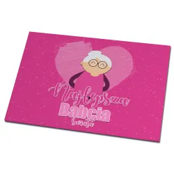 Magnes na lodówkę dla BABCI Najlepsza Babcia świata